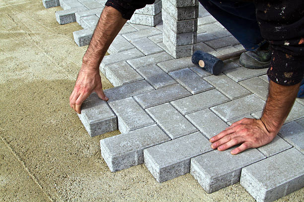 Cobblestone Driveway Pavers in Davisboro, GA